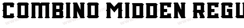 Combino Midden Regul字体转换